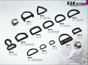 KAM Boucles <span class=keywords><strong>de</strong></span> <span class=keywords><strong>fixation</strong></span> à anneau <span class=keywords><strong>en</strong></span> D <span class=keywords><strong>en</strong></span> <span class=keywords><strong>plastique</strong></span> robuste Boucles <span class=keywords><strong>de</strong></span> sangle réglables pour colliers <span class=keywords><strong>de</strong></span> chien <span class=keywords><strong>de</strong></span> sac à dos - Product Image 5