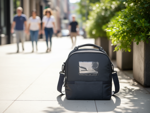 Borsa a Tracolla Monocromatica con Chiusura a Zip, Fodera in Poliestere, per Tutte le Stagioni, Borsa da Petto per Donna - Product Image 2