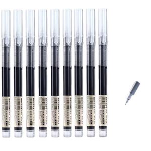 ปากกาเจลหัวเข็มขนาด 0.5 มม. รุ่น X527 หัวสแตนเลส สำหรับโรงเรียน ห้องเรียน อุปกรณ์นักเรียน เขียนหนังสือ ออฟฟิศ - Product Image 2
