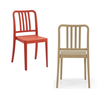 Foshan Fabrication PP Chaise En Plastique Empilable Hotsale Durable En Plein Air Commercial Hôtel Café Restaurant Chaise