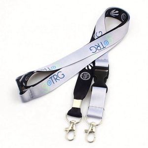 Wholesale Custom Polyester Keychain Lanyards with Offset and Silk Screen Printing Options Promotional Option for Logo - Product Image 1