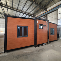 Casa Contenedor Expandible con Estructura de Acero Resistente, Moderna, Prefabricada, para Oficina, Directo de Fábrica