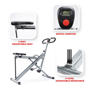 Équipement de gymnastique à domicile, entraînement du corps, <span class=keywords><strong>rameur</strong></span>, noyau d'entraînement Cardio, équipement de force, Fitness, Squat, exercice de rangée, Machine à vélo - Product Image 4
