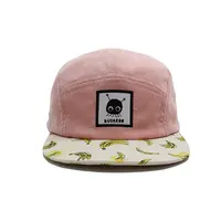 패치 로고와 함께 저렴 한 사용자 지정 snapback 모자 자신의 5 패널 코 튼 인쇄 아이 모자 디자인
