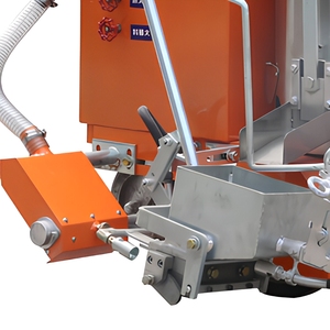 Machine de marquage routier thermoplastique à largeur réglable, portable, poussée à la main, avec distributeur de billes de verre, livraison gratuite - Product Image 4