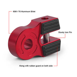 30000 LB vinç kanca halat römork kanca bağlayıcı düz köstek montaj montaj için Tow Haul kamyon ATV UTV vinç hatları vinç kanca - Product Image 3