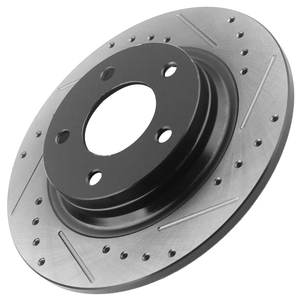 Disques de frein arrière en céramique haute performance 12061091 7T4Z-2C026-A 9T4Z-2C026-A BD126430 pour Ford Lincoln - Product Image 4