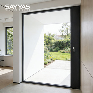 Fenêtre à battant horizontale en aluminium moderne et résistante, avec micro-ventilation, insonorisation et imperméabilisation, idéale pour <span class=keywords><strong>salon</strong></span> et hôtel - Product Image 4