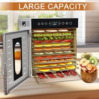 Commerciële 12b 220V Multifunctionele Droger Voor Fruit Groenten Snack Vlees & Kruiden Fruit & Groente Machines