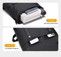 Mochila Deportiva con Cierre de Cremallera de Gran Capacidad, Personalizable, Impermeable, para Portátil, para Negocios, Viajes y Ocio, de PU