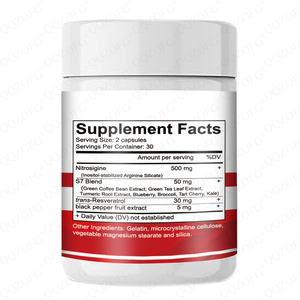 Bien-être quotidien Suppléments à base de plantes Formule de circulation maximale Capsules de débit sanguin Performance améliorée pour les femmes enceintes - Product Image 2