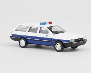 Modèle de voiture de <span class=keywords><strong>police</strong></span> 1:64 en alliage moulé sous pression, jouet pour garçons - Product Image 1