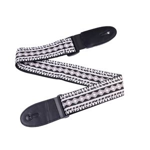 สายรัดกีตาร์88-145ซม. ปรับได้สำหรับอูคูเลเล่เบสอะคูสติกแบบพื้นบ้าน - Product Image 3