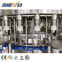 Projet clé en main complet entièrement automatique 3 en 1 ligne de production d'eau pure minérale