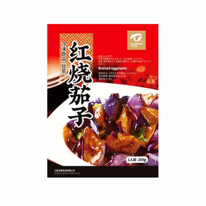 Venta al por mayor, berenjena estofada, Comida instantánea china, comida congelada deliciosa - Product Image 1