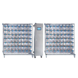 Laboratorio de IVC jaula de ratón, rata de laboratorio y Guinea cerdo IVC jaula pantalla táctil IVC sistema de 30 de las jaulas - Product Image 4