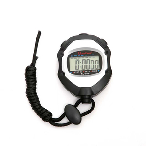 Chronomètre de sport numérique LCD multifonctionnel professionnel haute précision étanche avec cordon léger, idéal pour l'étude des enfants et comme cadeau - Product Image 2