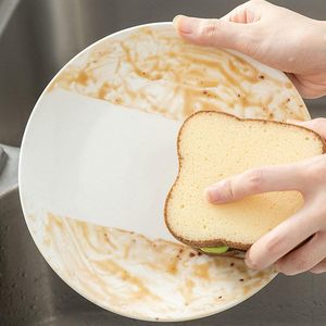 Nueva Tendencia, Nuevos Productos, Esponja para Lavar Platos con Forma de Pan para Limpieza de Cocina - Product Image 2