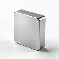 Boîtier en aluminium usiné CNC, boîte de projet électronique, surface brossée anodisée personnalisée