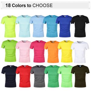Quick Dry Breathable <b>Polyester</b> T <b>Shirt</b>, Solid Knitted Short Sleeve, Men Gym Running Fitness Workout Sports Casual Wear - Product Image 3
