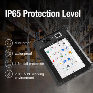 Tableta Android resistente personalizada con pantalla táctil frontal NFC RFID de 8 pulgadas portátil 4G Wifi BT tableta Industrial leer texto MRZ - Product Image 6