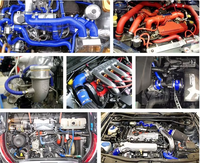 Vente directe d'usine : tuyau d'air moteur, tuyau d'intercooler, compatible avec Toyota Hilux REVO 1GD 2GD 17302-0E021, tuyau en caoutchouc.