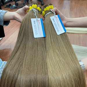 Extensiones de Cabello Liso de Alta Calidad, Cabello Humano Vietnamita 100% Natural, Precio al por Mayor - Product Image 2