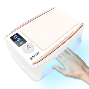 Lámpara de uñas dos manos luz UV grande esmalte de uñas de Gel profesional secado rápido esmalte de Gel curado SUN SS60 lámpara de uñas LED UV - Product Image 1