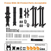 Cadre en Fiber de carbone XL10 V6 avec pièces d'impression 3D neutre fabriqué en Chine 420mm empattement FPV Drone composants UAV pièces de rechange