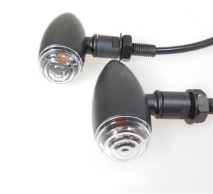 Luz Intermitente para Motocicleta, Intermitentes de Aleación de Aluminio, Mini Luces de Conducción para Moto - Product Image 2