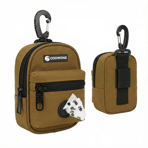 OEM Özel LOGO'lu Taktik Köpek Tasması Kişiselleştirilmiş Ödül Çantası Dayanıklı Oxford Evcil Hayvan Dışkı Poşeti Dağıtıcısı Küçük Atık Poşeti Tutucu Seyahat - Product Image 1