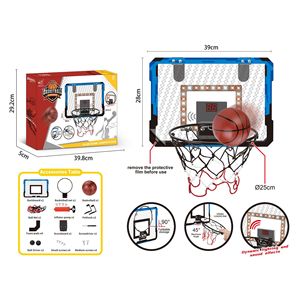 Nouveauté Mini <span class=keywords><strong>panier</strong></span> de <span class=keywords><strong>basket</strong></span>-ball d'intérieur LED à fixer sur la porte avec tableau de score et éclairage LED pour les cadeaux sportifs des enfants - Product Image 5