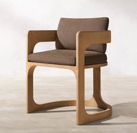 Ensemble de mobilier de jardin en teck de Birmanie pour villa, table et chaises d'extérieur pour patio, vente en gros