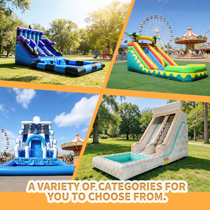वाणिज्यिक pvc आउटडोर वयस्क विशाल <span class=keywords><strong>inflatable</strong></span> पानी स्लाइड और पिछवाड़े के बच्चों के लिए ब्लोअर पार्टी - Product Image 5