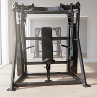 Machine commerciale de presse de déclin ISO-latéral pour la fonction de poitrine de musculation d'épaule de dos de chargement de goupille d'acier d'entraînement de gymnase