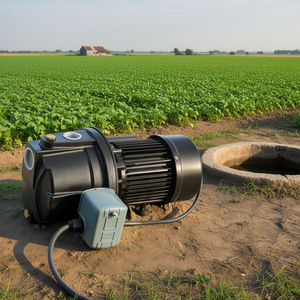 Bomba de agua a chorro para pozo poco profundo, 1HP, hierro fundido, 115 voltios, 17.6 GPM, altura máxima de elevación 164 pies, sistema de riego agrícola - Product Image 2