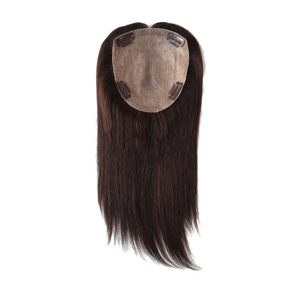 Silk Base 100% Chinese Human Virgin Remy Hair Women Hair Piece