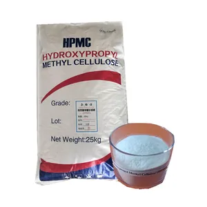 HPMC Hidroksietil Selulosa Metil Selulosa Bubuk Hpmc Pengental Anti Retak