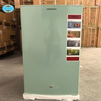 Réfrigérateur couleur à porte simple de 120 L, uniquement réfrigération, sans congélateur, mini-réfrigérateurs compacts pour la maison, petite cuisine