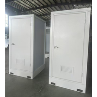 Toilettes mobiles modernes en panneaux sandwich d'acier, style design industriel, écologiques, durables, faciles à installer, pour hôpitaux - Vente chaude