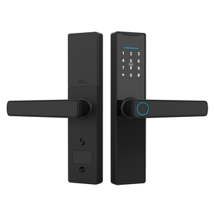 Serrure de porte électronique intelligente à empreinte digitale et code PIN Tuya TT Lock, prix usine, pour maison et bureau - Product Image 2