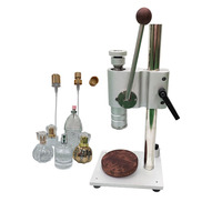 Máquina Semiautomática de 13-15 mm para Prensar y Tapar Botellas con Pulverizador de Perfume, Fácil de Operar para Ambientadores