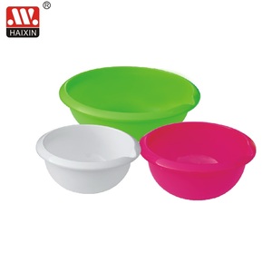 Tazón de mezcla de plástico grande de <span class=keywords><strong>5L</strong></span> con buen Borde de agarre para la cocina - Product Image 2