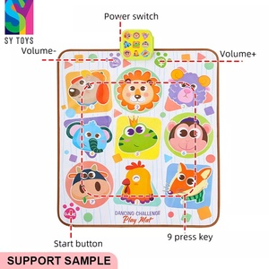 SY đồ chơi trẻ em Đàn Piano Mat Dance Mat khổng lồ sàn nhảy Bàn phím cảm giác đồ chơi chăn cảm ứng chơi Mat âm thanh cho trẻ em - Product Image 2