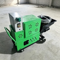 Machine à projeter du mortier verticale de haute précision avec une pression de pulvérisation stable pour la construction murale professionnelle
