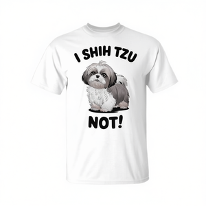 T-shirt I Shih Tzu Not Dog Lover Pun - Product Image 2