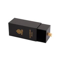 Kundenspezifische Luxus 50ml Kleine Karton-Schubladen-Geschenkbox zum Herausziehen, Muster-Leerverpackung für Parfüm