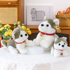 Peluche en forme de poupée avec nœud, jouet en peluche, coussin en peluche mignon, adapté aux garçons et aux filles, comme cadeau de fête - Product Image 1