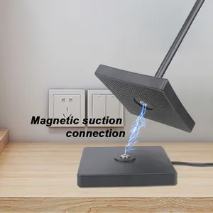 LED Touch Dimmable Beside Desk Night Light Battery Charging Base Rechargeable Restaurant Cordless Table Lamp