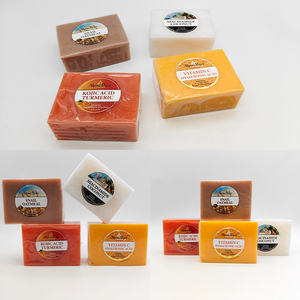 Savon naturel au lait de chèvre pour le soin de la peau Savon à la glycérine blanchissant et exfoliant pour la peau Savon de riz fait main pour femmes - Product Image 6
